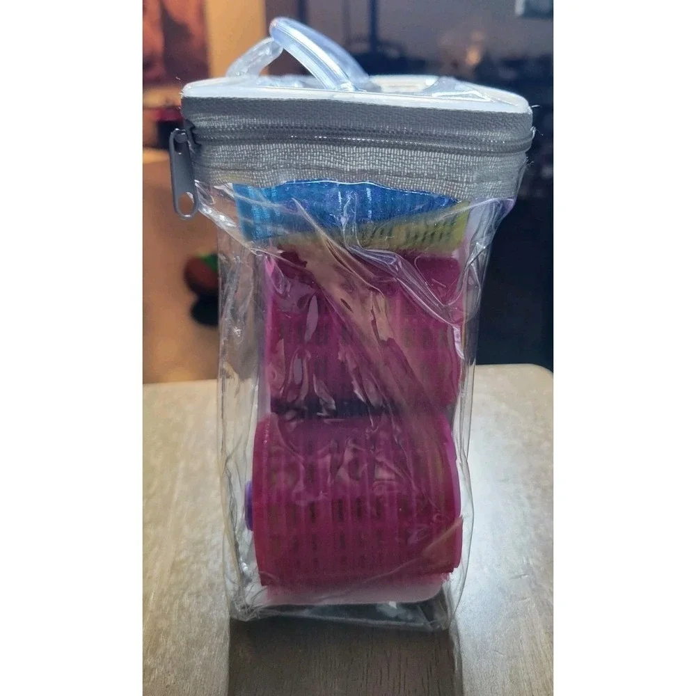 Conair‎ Self Grip Hair Rollers Set 28 Colorful Curls Volume Homemaker Retro